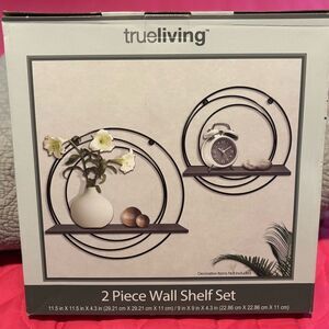NEW! 2 Piece Wall Shelf Set NWT
